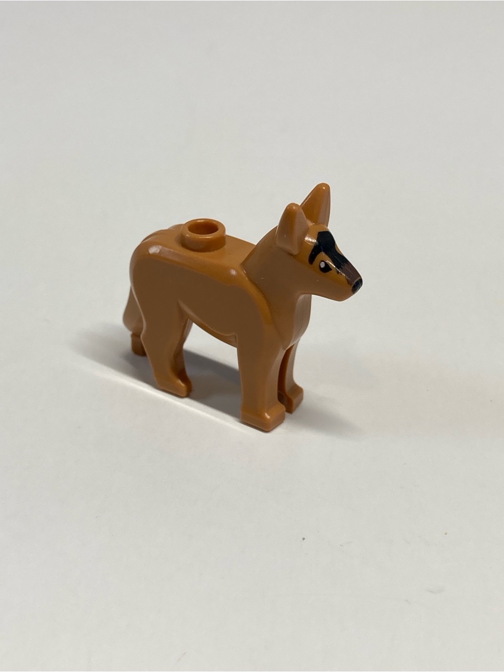 LEGO Dog Minifigure Alsatian German Shepherd Animal 92586pb01 Black Eyes